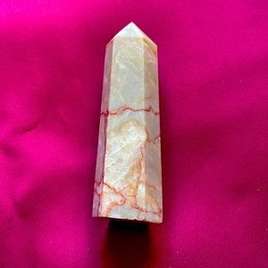 Natural Orange Onyx Stone Tower‎